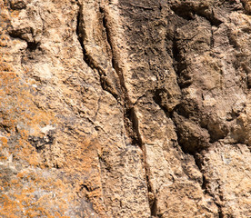 rocky rock as background