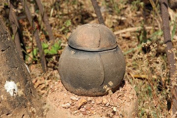 Ein Dorf in Benin