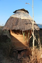 Ein Dorf in Benin