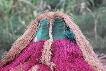 Zangbeto-Zeremonie in Benin