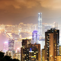 Obraz premium Hong Kong skyline
