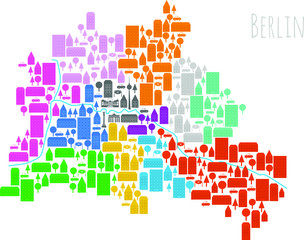 Berlin Stadtplan © Kreativlabor Berlin