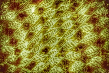 gelb goldene Rautenmustertextur...