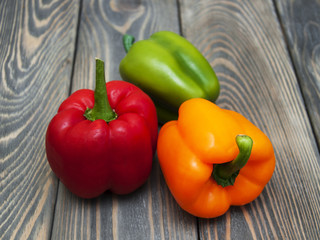 Colorful bell Peppers