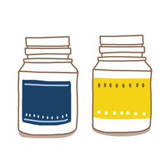 サプリメントボトル　無地