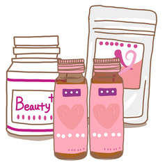 美容ドリンクとサプリメント