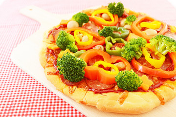 美味しそうなピザ