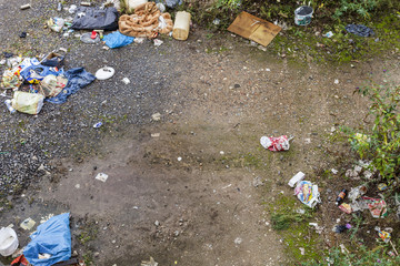 Obraz premium Müll Dreck Schmutz 