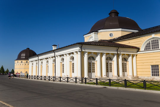 Архангельск. Башни Гостиного Двора и Биржевой зал