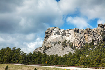 Fototapeta na wymiar Mount Rushmore monument in South Dakota