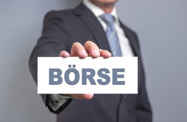 Börse - Konzept