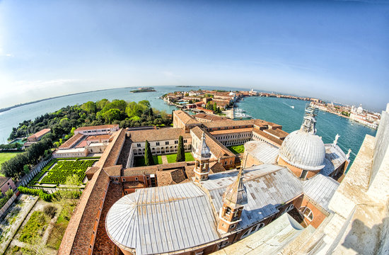 View of Venice from Basilica Santa Maria della Salute