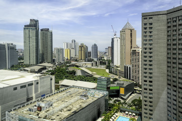 Obraz premium Modern Urban Buildings