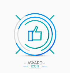 Obraz premium Award icon, logo