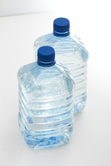 Naklejka premium bottle on the white background