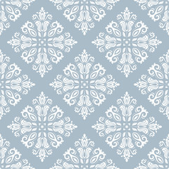 Damask Seamless Vector Pattern. Orient Background