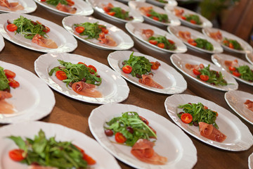 Vorspeise Salat Tomaten