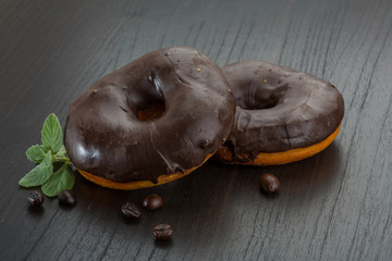 Chocolate donuts