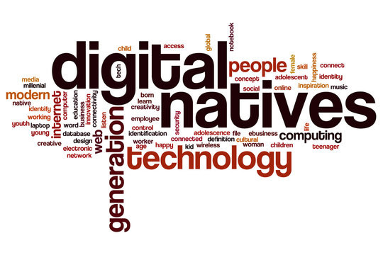 Digital Natives Word Cloud