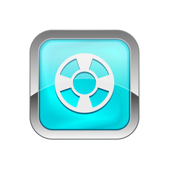 Fototapeta premium Glossy Vector Icon 