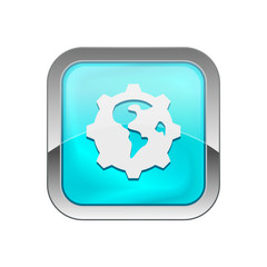 Glossy Vector Icon 