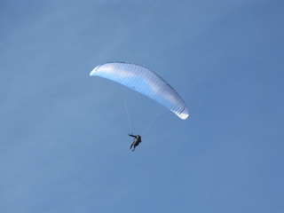 Parapente en vol