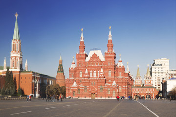 Obraz premium View of the Red square, Moscow, Russia