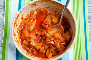 Baked vegetables
