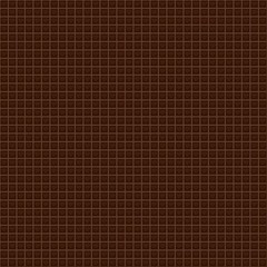 Fototapeta premium Endless chocolate bar with embossed hearts