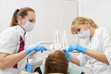 dental care in clinic