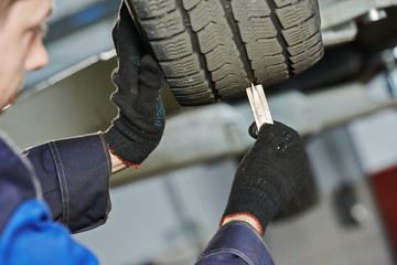 car wheel protector measurement