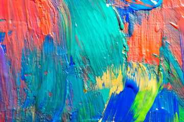 Abstract art background. Hand-painted background