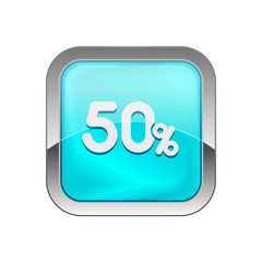 Glossy Vector Icon 