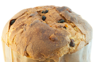 details of cake of christmas