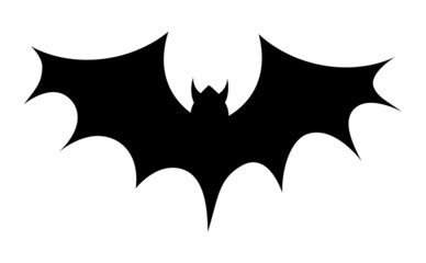 Scary Bat Shape Vector
