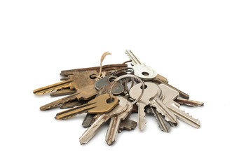 a bunch of old keys