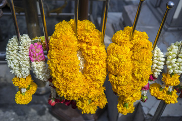 floral garlands