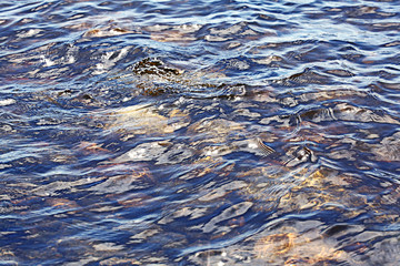 texture transparent clear waters of the sea lake
