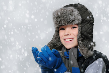 Winter boy