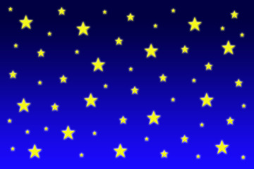 Starry sky background © marcoemilio