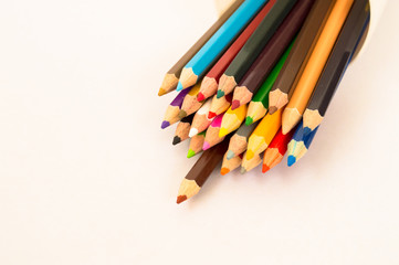 Obraz premium coloured pencil