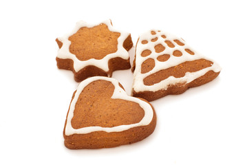 Christmas gingerbread cookies