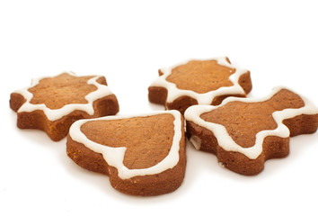 Christmas gingerbread cookies