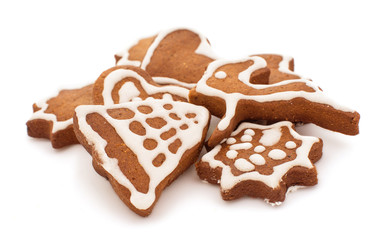 Christmas gingerbread cookies