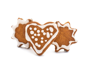 Christmas gingerbread cookies