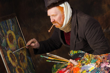 Vincent van Gogh portrait of dedication - 72880240