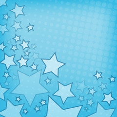 Abstract background with stars