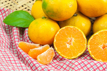 fresh oranges fruit