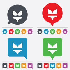 Women bra and panties icon. Intimates underwear.