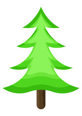 Green Modern Christmas Tree